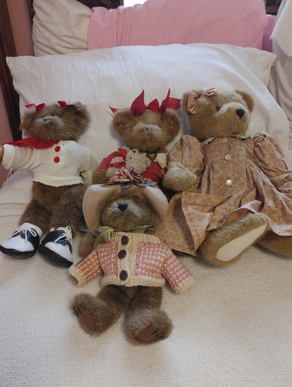 Boyds Bears Bearington Bears. 4 Piece Lot